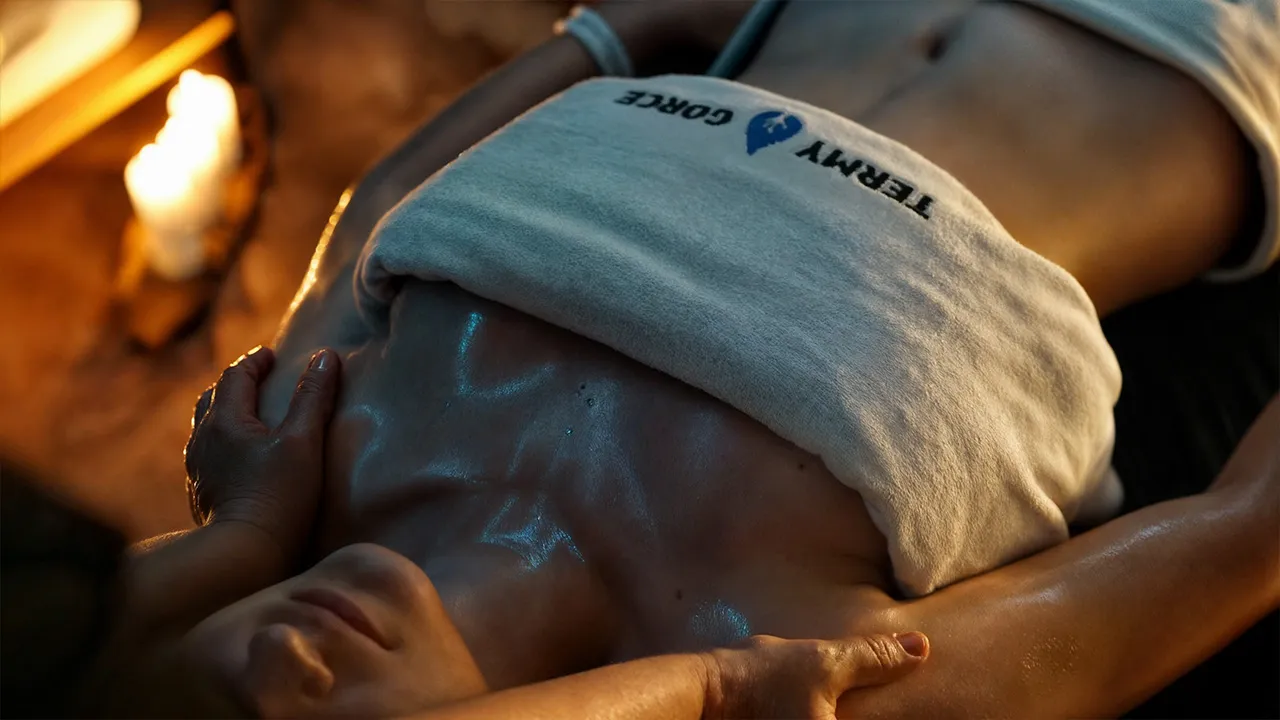 Relaksacyjny masaż twarzy, szyi i dekoltu