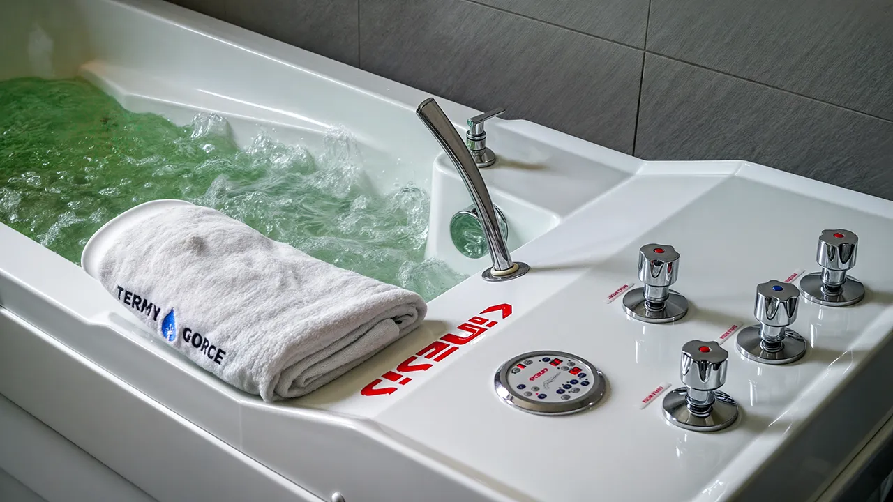 Kąpiel solankowa z hydromasażem