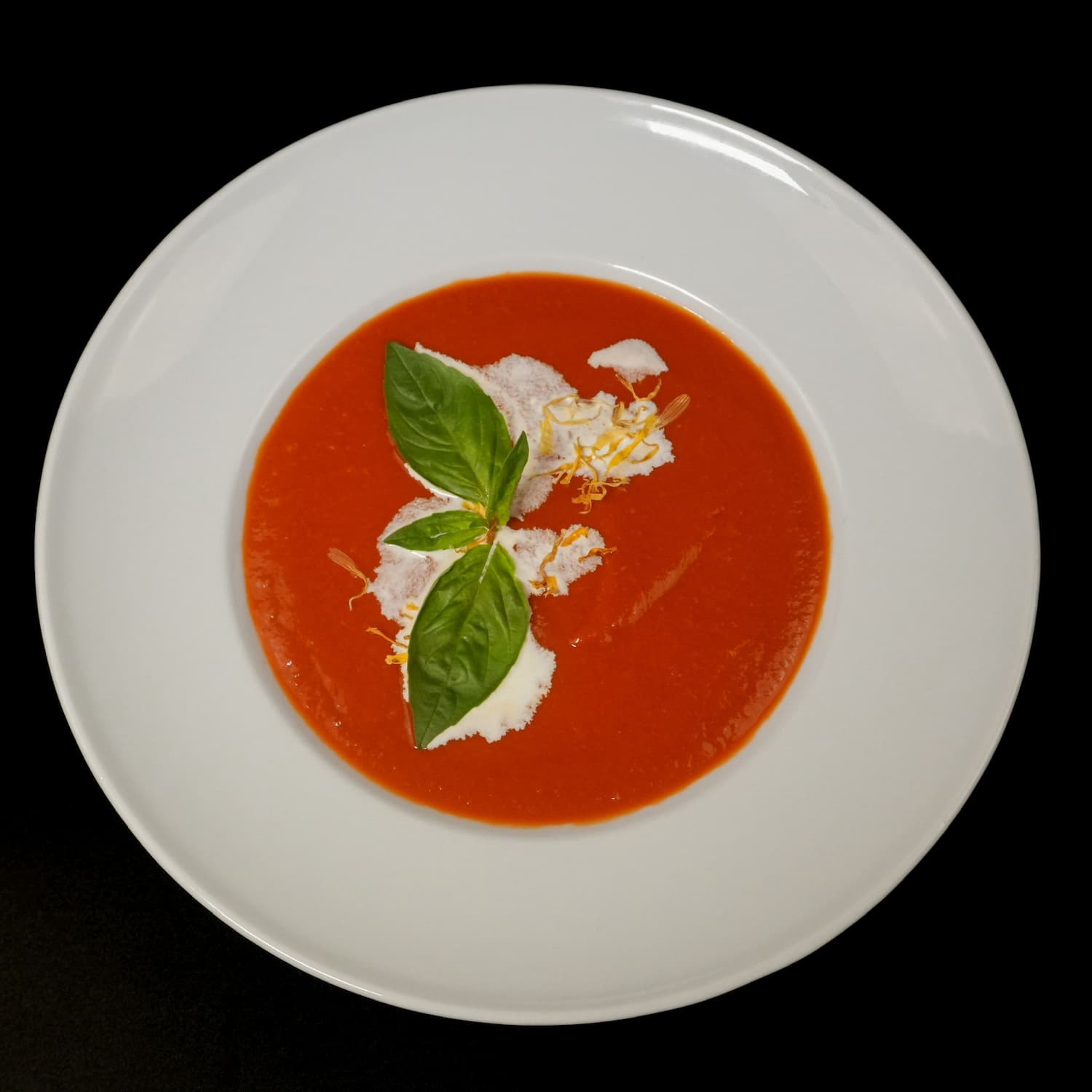 Tomato-Pepper Cream Soup